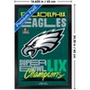 Trends International NFL Philadelphia Eagles - Super Bowl LIX Team Logo Framed Wall Poster Prints - 3 of 4