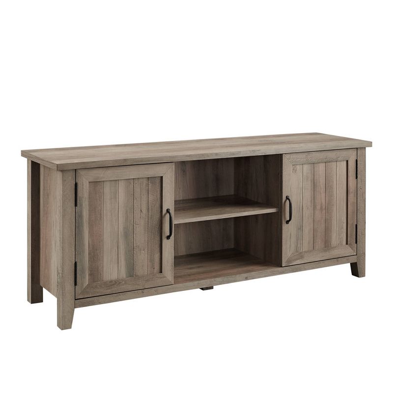 Modern Transitional TV Stand for TVs up to 65" - Saracina Home, 1 of 17