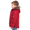 Rokka&Rolla Boys' Winter Coat with Faux Fur Hood Parka Jacket - 4 of 4