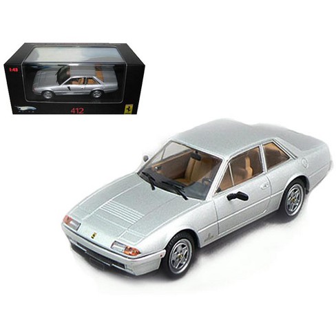 Ferrari 412 Silver Limited Edition Elite 1/43 Diecast Model Car by Hot  Wheels