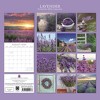 2026 Square Wall Calendar, Lavender, 16-Month Floral Theme with 180 Reminder Stickers (12x12 In) - 4 of 4