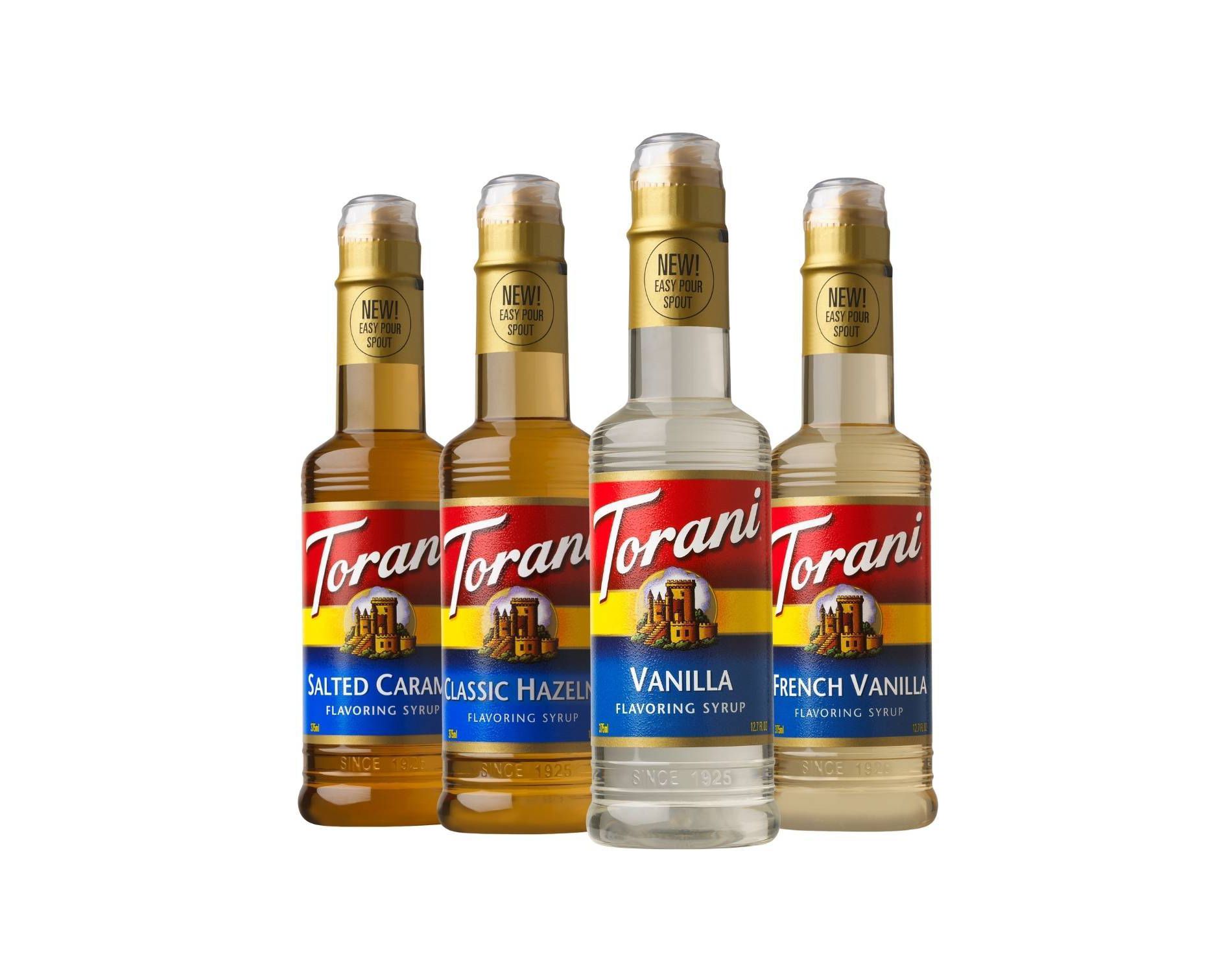 Torani Cafe Variety Pack Flavored Syrups - 1500ml/4ct