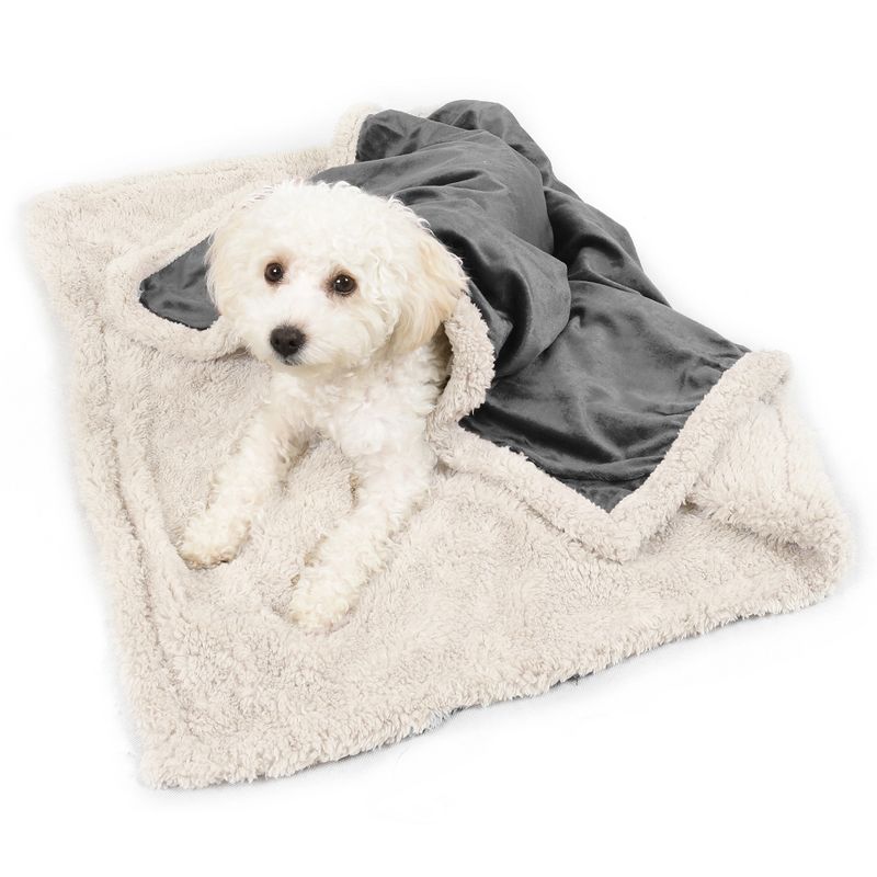 Kritter Planet Puppy Blanket, Super Soft High Pile Dog Blankets and Throws Cat Fleece Sleeping Mat for Pet Small Animals 45x30, 5 of 9