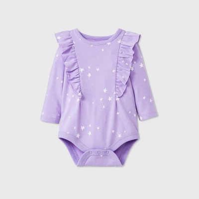 ruffle onesie baby girl