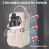 Magnetic Gym Bag with Water Bottle Holder & Side Pocket. Unisex design perfect for hiking, fitness, and gym - 3 of 4