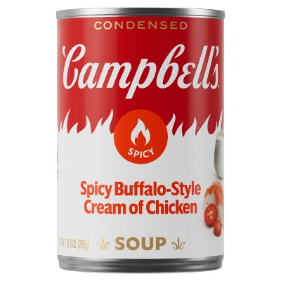 Campbell's Condensed Spicy Buffalo-Style Cream of Chicken Soup - 10.5oz