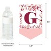 Big Dot of Happiness Confirmation Pink Elegant Cross - Girl Religious Party Bunting Banner - Party Decorations - God Bless Your Confirmation - 3 of 4