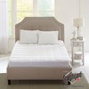 NicBex Microfiber Quilted White Mattress Pad for Stain-Resistant & Moisture Wicking,Bedroom Bed Mattress in a Box - 2 of 4