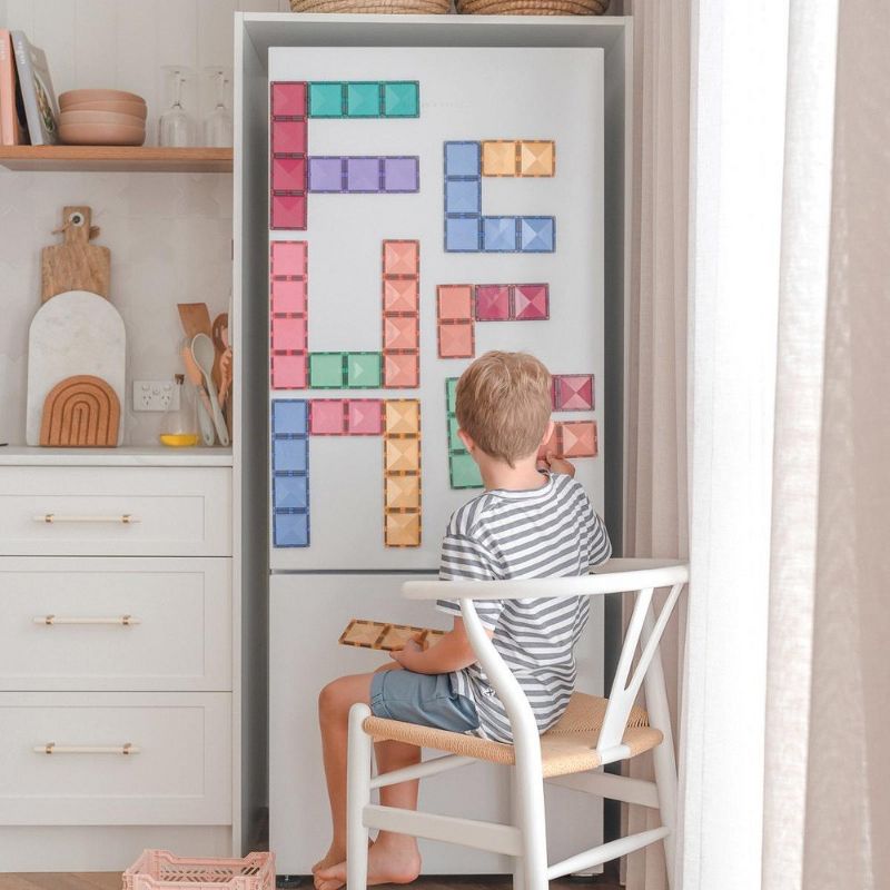 Connetix Colorful Magnetic Tiles Rectangle Pack - 24 Pieces, 3 of 6