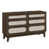 6 Drawer Dresser for Bedroom, Wide Modern Chest of Drawers - 4 of 4