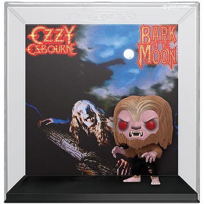 Funko - FUNKO POP! Cover with Case: Ozzy Osbourne - Bark at the Moon (Flocked)