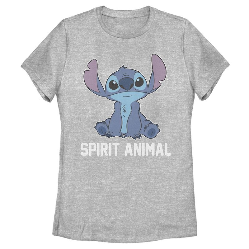 Women's Lilo & Stitch Cute and Fluffy Spirit Animal T-Shirt, 1 of 5