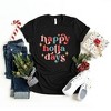 Simply Sage Market Women's Happy Holla Days Colorful Short Sleeve Graphic Tee - 3 of 4