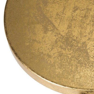 Transitional 30" Red and Gold Metal Bar Stool