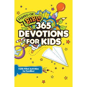 Hands-On Bible 365 Devotions for Kids - by  Jennifer Hooks (Paperback)