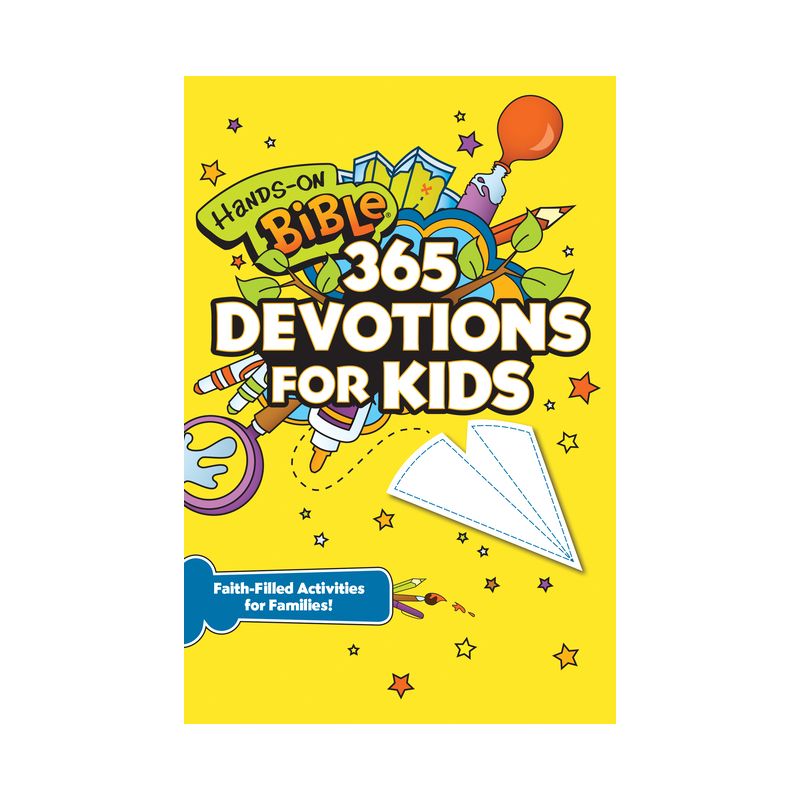 Hands-On Bible 365 Devotions for Kids - by  Jennifer Hooks (Paperback), 1 of 2