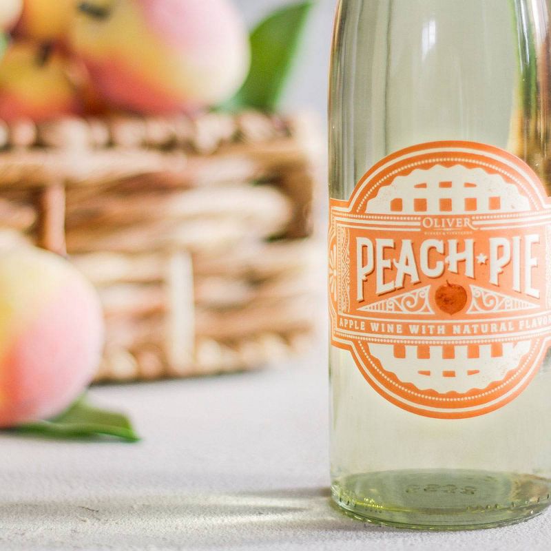 Oliver Peach Pie -750ml Bottle, 3 of 5