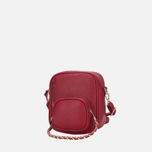 MKF Collection Winona Vegan Leather Convertible Women’s Crossbody and Shoulder Bag by Mia K - 1 of 4
