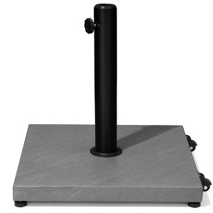 Crestlive Products Patio Umbrella Base 40lbs Umbrella Stand with Wheels Heavy Duty Concrete Stand - 1 of 4
