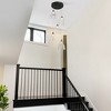LNC Juanshin Modern Luxury  Cone Integrated LED Mini Pendant  Lights, Gold with Clear Glass,7.5in/20in - 4 of 4