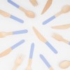 Meri Meri Cornflower Blue Wooden Cutlery Set (Pack of 24) - 2 of 3