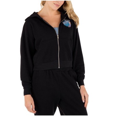 Hurley Womens Protect the Sea Crop Hoodie Sweatshirt