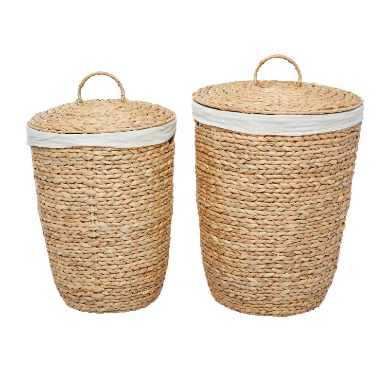 Set of 2 Sea Grass Storage Baskets Natural - Olivia &#38; May, 2 of 8