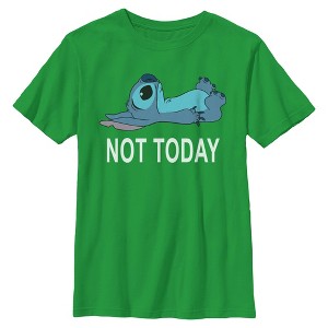 Boy's Lilo & Stitch Not Today T-Shirt - 1 of 4
