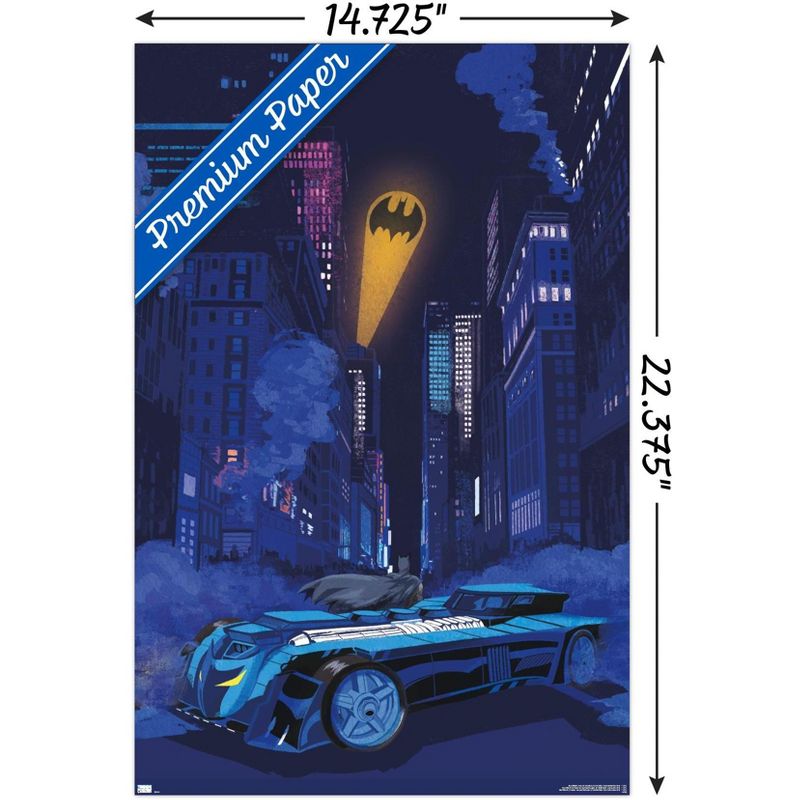 Trends International DC Comics - Batman - Skyline Bat Signal Unframed Wall Poster Prints, 3 of 7