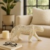 Decorative Leopard Sculpture for Home Decor - Contemporary Figurine for Bathroom, Office, Bedroom, or Shelf Decor - 3 of 4