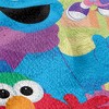Sesame Street Furry Friends Forever Elmo Abby Cookie Monster Presents Blanket 50"x60" Woven Tapestry - 4 of 4