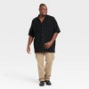 Men's Short Sleeve Knit Button-Down Shirt - Goodfellow & Co™ - 3 of 3