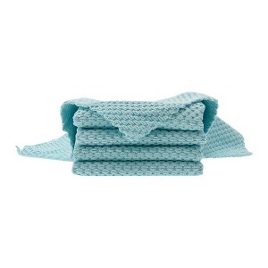 Unique Bargains Reusable Dishcloths 9.84"x9.84" 5 Pcs - 1 of 4