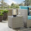Modway Repose Outdoor Patio Side Table Light Gray - 3 of 3