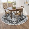 Dalyn Marbella MB3 Midnight Area Rug - 8' x 8' Round - 3 of 3