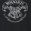 Harry Potter Men's Draco Dormiens Nunquam Titillandus Long Sleeve Graphic Cotton Pullover Sweatshirt - Black XL - 2 of 3