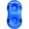 Slippery Racer Air Dual Adults and Kids Inflatable Sledding Snow Tube Sled Rider with 4 Reinforced Handles for 2 Riders - 2 of 2