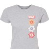 Women's - Marvel - Pastel Spring Fitted Graphic T-Shirt - 2 of 3