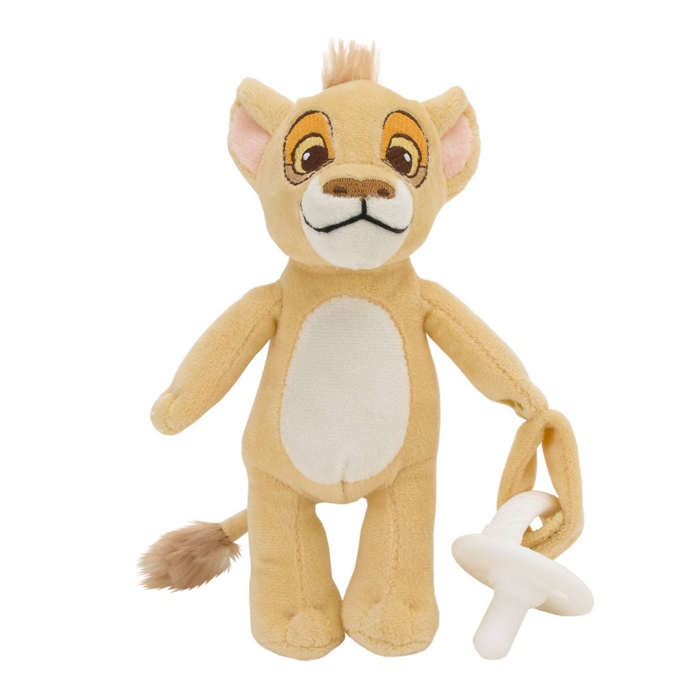 Photos - Other for feeding Disney Lion King Simba Pacifier Buddy - Plush 