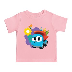 Leo the Truck School Pencils - Toddler Short Sleeve Graphic T-Shirt - 1 of 3