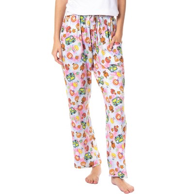 Scooby-doo Womens' Chibi Characters The Gang Scooby Sleep Pajama Pants ...