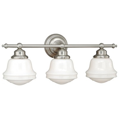 Vaxcel Huntley 3 - Light Vanity in  Satin Nickel