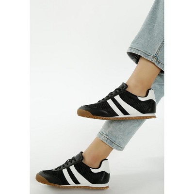 Женские кроссовки London Rag Womens Blaster Casual Striped Lace-Up Sneakers 5 — фото 7