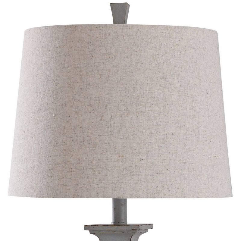 Oldbury Height Classic Traditional Weathered Finish Table Lamp Blue - StyleCraft, 3 of 5