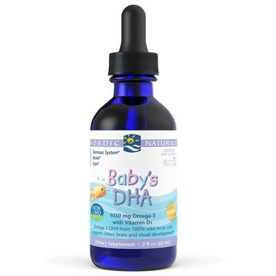 Nordic Naturals Baby's DHA Liquid Dietary Supplement - 2 fl oz