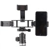 Vivitar Triple Smartphone Mount Adapter for Tripods Monopods Selfie Sticks - 4 of 4