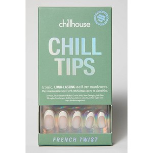 Chillhouse Chill Tips Press-On Fake Nails - French Twist - 24ct - 1 of 4
