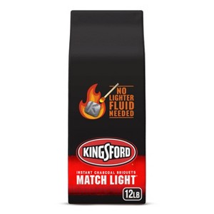 Kingsford Match Light 12lbs Instant Charcoal Briquettes - 1 of 4