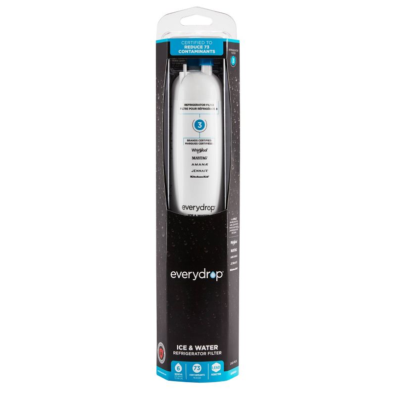 everydrop by Whirlpool Ice and Water Refrigerator Filter 3 - EDR3RXD1, 3 of 5