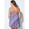 Swimsuits for All Women's Cup Sized Tie Front Underwire Swimdress (Plus Sizes Available) - 3 of 4